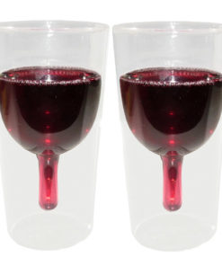 verres double paroi trompe l'oeil