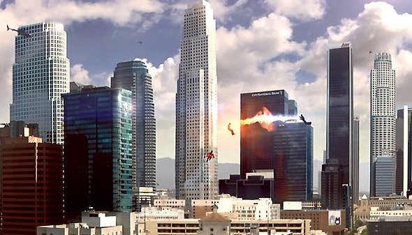 Série Powers : super-héros dans le ciel de Los Angeles