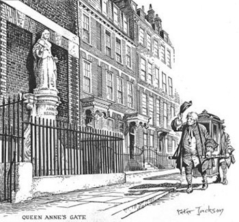 Légendes urbaines de Londres : la statue de la Reine Anne descendrait chaque année de son piédestal pour marcher dans la rue
