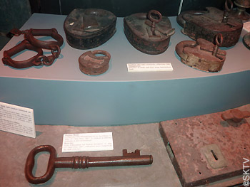 Eléments du musée de la prison de Kilmainham, à Dublin...