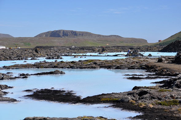 Lagon noir, Lagon bleu, Islande