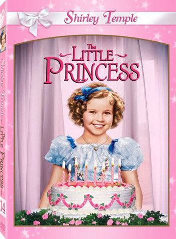 La Voix d'Arnaldur INDRIDASON : jaquette DVD The Little Princess avec Shirley TEMPLE