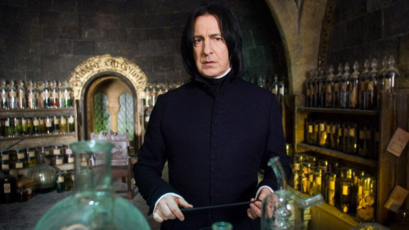 Silhouettes photo Harry Potter : Severus Rogue, professeur de potions