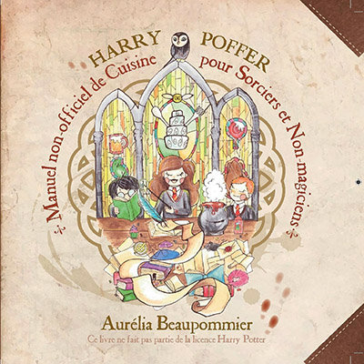 Livre recettes Harry Potter en français : couverture