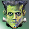 ballon halloween Frankenstein en aluminium
