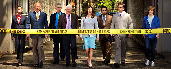 Ruban Scène de crime : image de la série Major Crimes