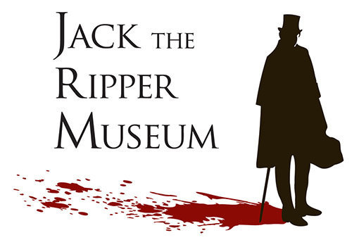 Musée Jack l'Eventreur de Londres : logo avec silhouette Jack