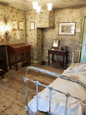 Jack the Ripper Museum : chambre de la victime