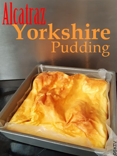 Yorkshire Pudding à la sortie du four (photo avec titre)
