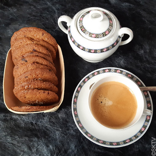 Cookies au café