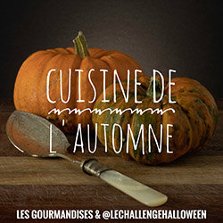 Logo Challenge Halloween 2022 Cuisine d'automne